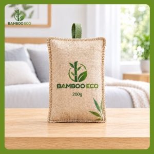Túi Than Tre Hình Gối Hút Ẩm Hút Mùi BAMBOO ECO